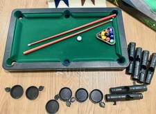 Champion Pool Table Set with Balls, Cue Sticks, Rack, Easy Assembly