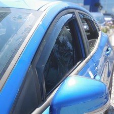 Windabweiser Regenabweiser für Ford Puma 2019-2026 Dunkel Acryl 4tlg