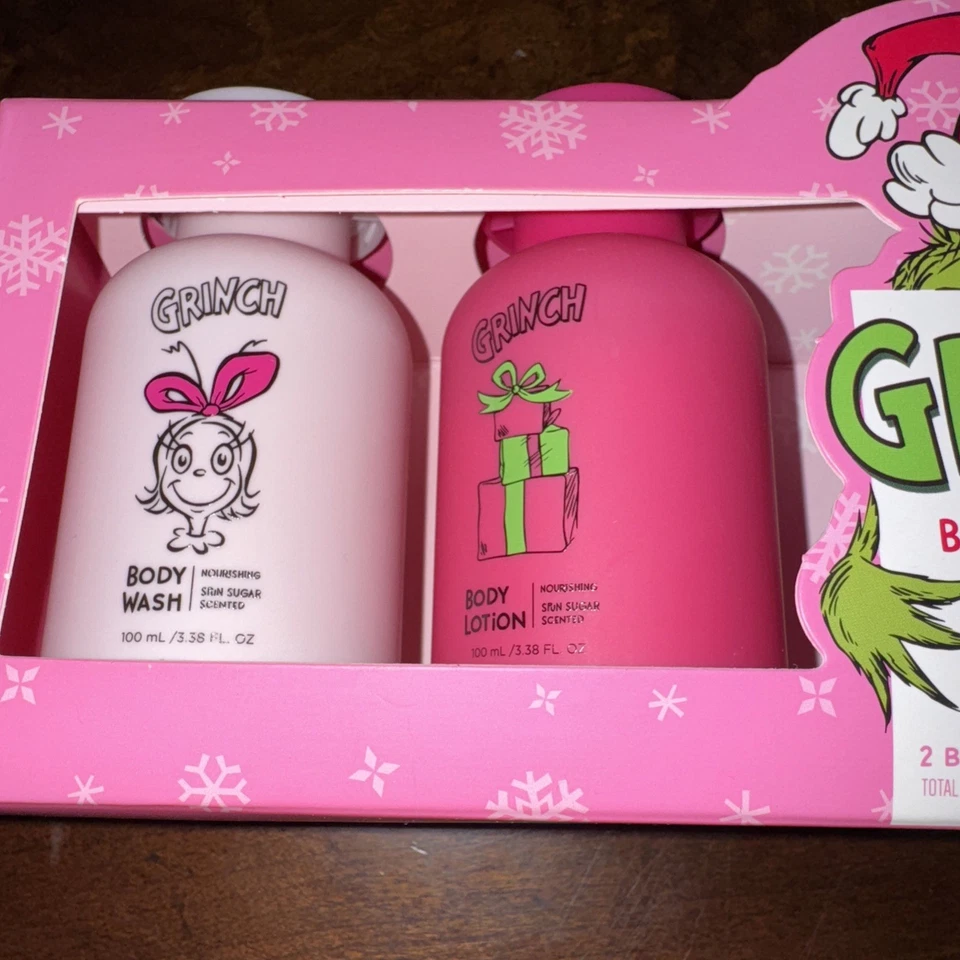 Grinch Bath & Body Set Includes 2 Body Washes/2 Body Lotions - Image 2 of 4