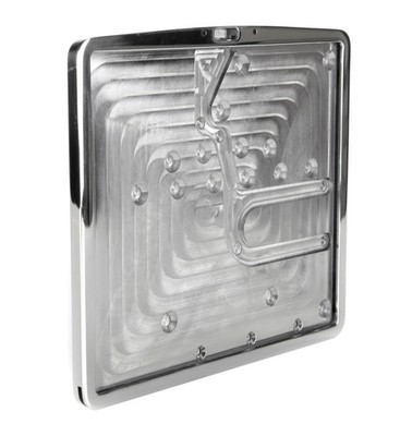 Harley-Davidson Universal  Kennzeichenträger/ Halter Inside Plate poliert 12,5x2