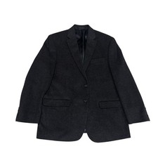Lauren Ralph Lauren Wool Silk Cashmere Blazer Sport Coat Suit Jacket Dk Gray 42R