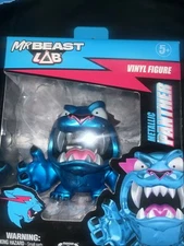 Mr Beast Lab Panther Vinyl Figure Rare Metallic Version - Moose Toy - Super Rare