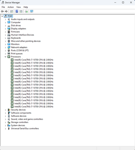 Lenovo ThinkStation P340 Desktop i7-10700 64GB RAM 2.5TB NVME SSD WIN 11 PRO - Afbeelding 6 van 7