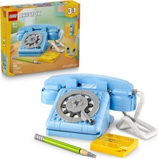 LEGO Creator 3 in 1 Retro Telephone Kids Toy - Home Decor Building Toy 31174🎁