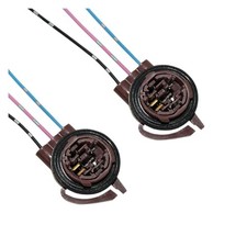 2PCS 3156 3157 Pre-Wired Harness Sockets, Car LED Bulbs Socket 3157/2PCS