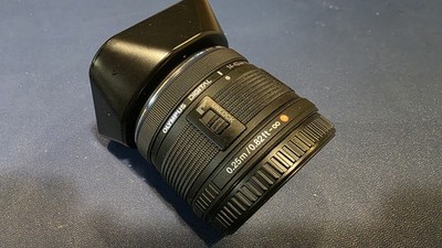 Olympus 14-42mm f/3.5-5.6 II MSC Lens M43 Mirrorless with Lens Hood & 2 Filters