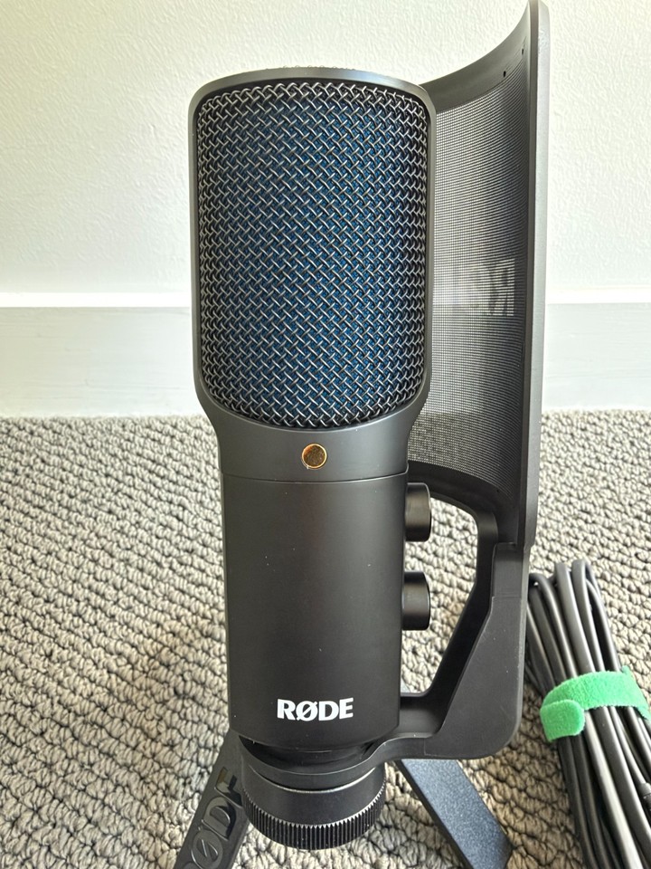 Rode NT-USB+ Professional Studio Condenser USB-C Microphone | eBay ...