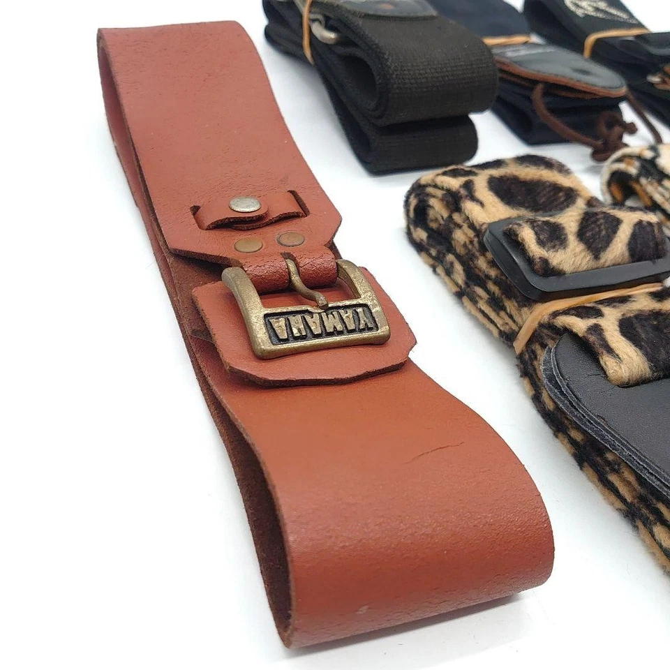 Acessórios YAMAHA guitarra baixo efetor alça conforto A01 vintage - Imagem 2 de 4