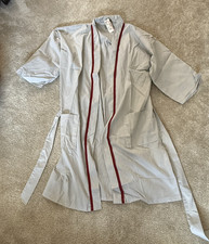 Robemakers Robe Belted Gray One Size Irregular Tag Vintage NWT