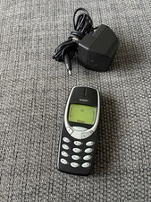 Nokia 3310 Black Mobile Phone Unlocked Fully Working New Battery Genuine Retro