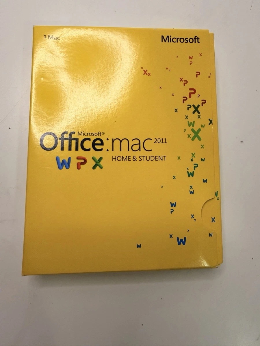Microsoft Office For Mac 2011 for sale - eBay