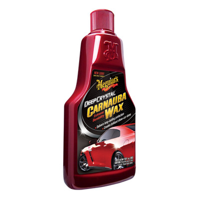 Meguiar's A2216 Deep Crystal Carnauba Detail Wax for Car & Auto Detailing 16oz