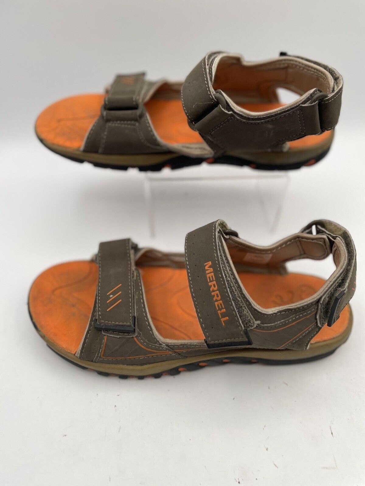 Merrell Sandalo casual slingback bambino taglia 5 pelle punta aperta gancio e passante