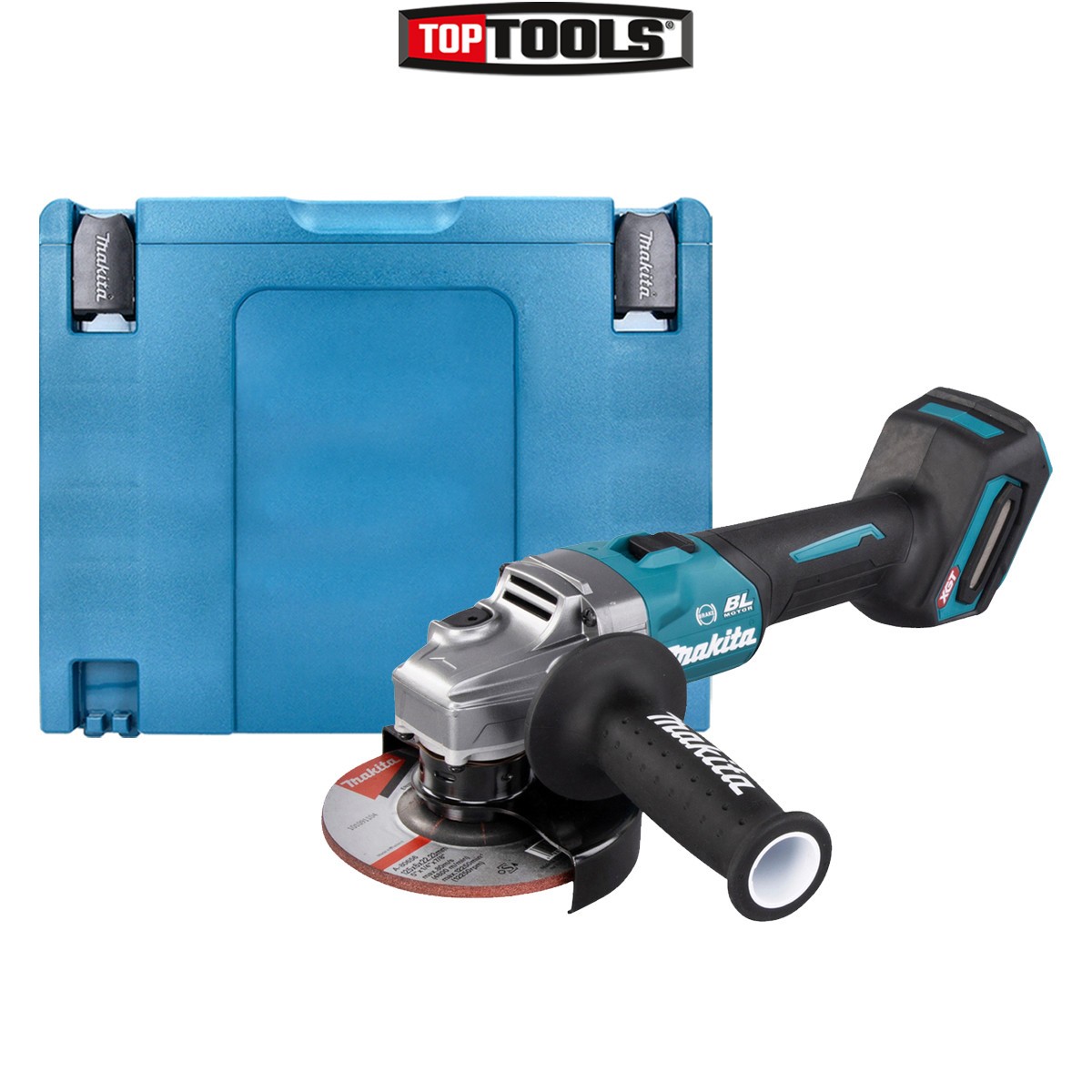 Makita GA005GZ01 40V Max XGT Cordless 125mm BL Angle Grinder With Carry Case