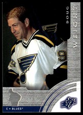 2001-02 SPx #60 Doug Weight St. Louis Blues Hockey Card