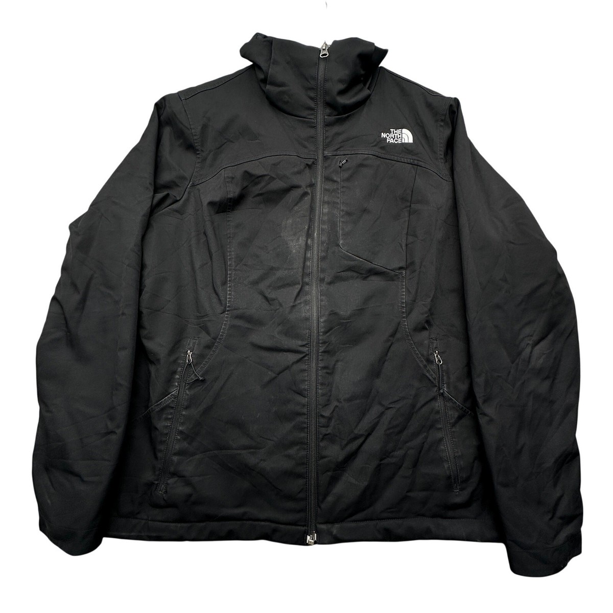 The North Face C797 Apex Elevation Jacket Womens XL Black Pockets