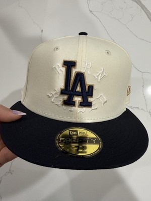 NEW ERA BORN X RAISED + DODGERS 9X CHAMPS FITTED: CREAM / NAVY | eBay