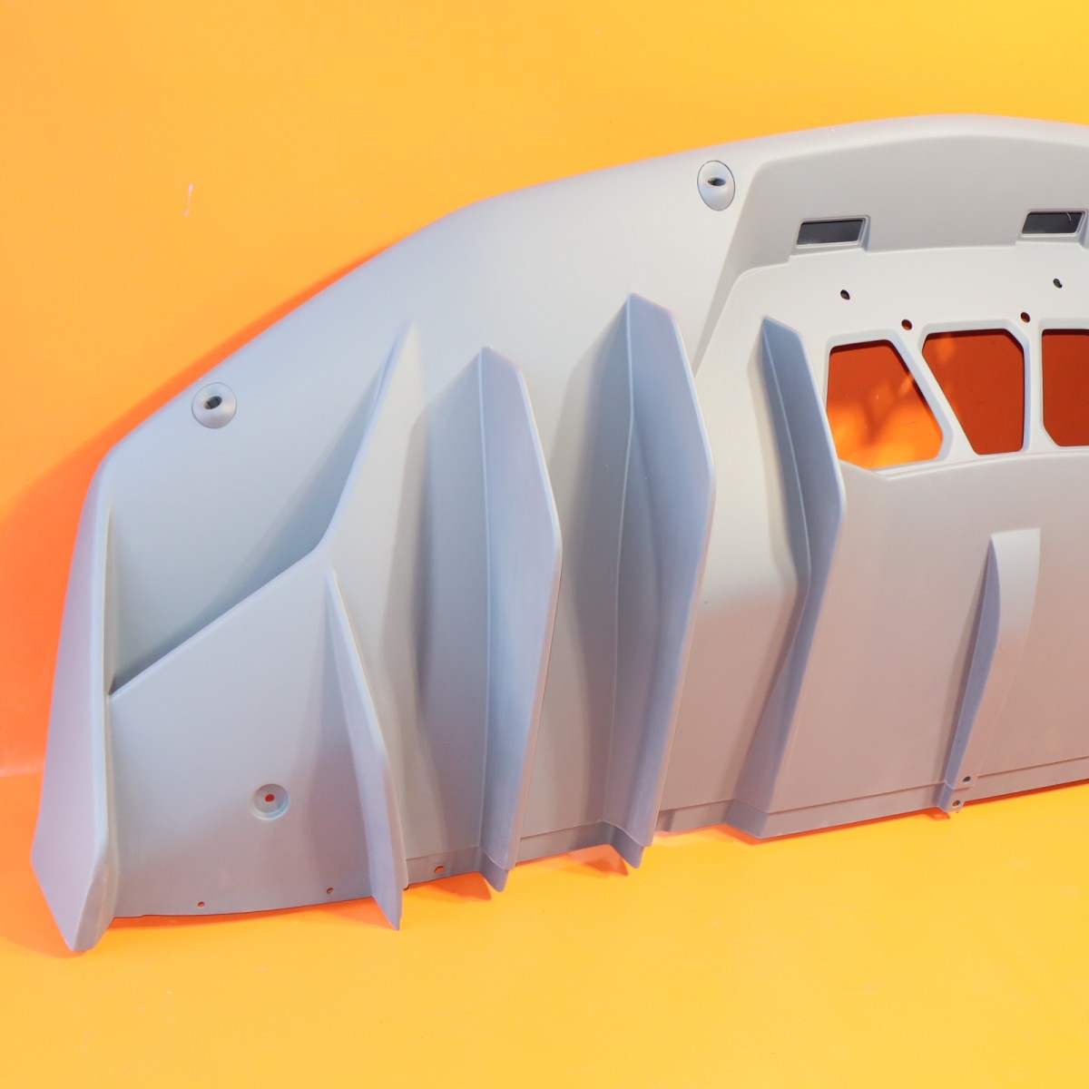 LAMBORGHINI AVENTADOR SVJ REAR BUMPER LOWER 2021 2022 470807107B RECONDITIONED