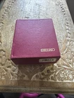 Seiko Women's Vintage Quartz Watch Gold Tone 1F20 with Dimond Bezel