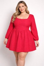 Red Dress Size 20 From Primark New Viral Party Dress Trendy 