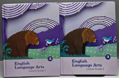English Language Arts 2 ,Lesson Guide SET HARDCOVER NEW
