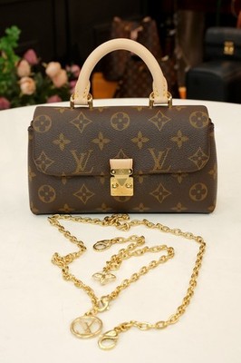 Louis Vuitton Madeleine Nano Monogram Crossbody Handbag Excellent