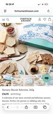 FORTNUM AND MASON Savoury Biscuit Selection, 345g- F&M Hamper Treats