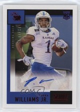 2021 Chronicles Draft Picks Score Rookie Red 137/149 Pooka Williams Jr Auto 0r2f