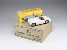 DINKY TOYS FRANCE - 546 - Boite revendeur Austin Healey 100 - En boite
