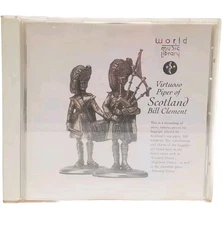 BILL CLEMENT VIRTUOSO PIPER OF SCOTLAND World Music Library 1987 JAPAN CD 