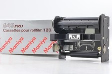  MINT in BOX  Mamiya 120 Roll Film Insert For M645 Super Pro TL From JAPAN