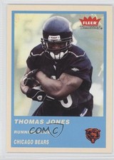2004 Fleer Tradition Blue Thomas Jones #91 0c4