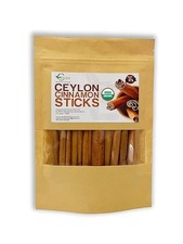 Ceylon Cinnamon Sticks Whole Organic USDA Certified 1.3oz 37g 5inch cut...