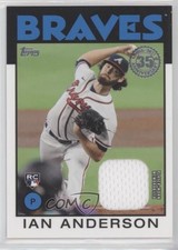 2021 Topps 1986 Topps Baseball Relics Series 2 Ian Anderson #86BR-IA uy6