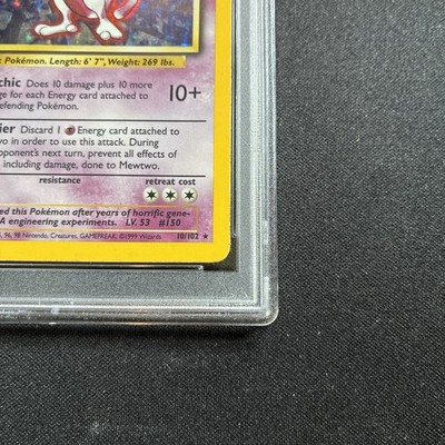 Mewtwo 010/102 Base Set Holo for sale online | eBay