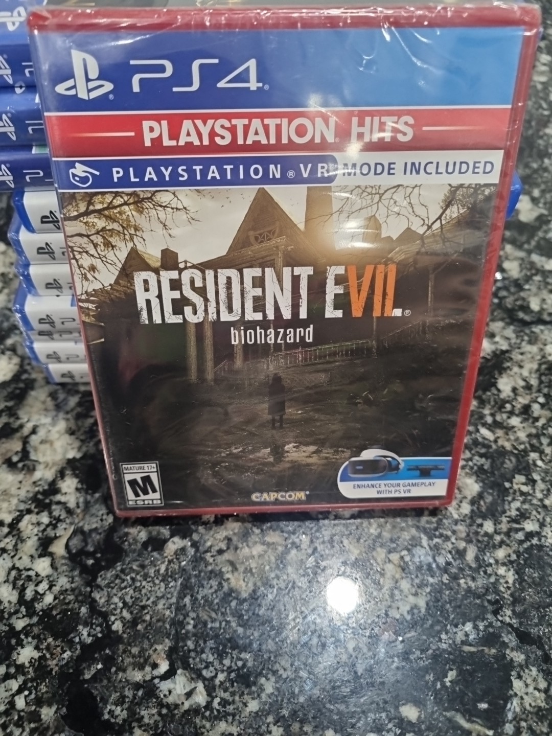 Resident Evil 7 Biohazard PS4 VR PSVR Compatible New Sealed Hits PlayStation 4