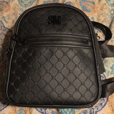 Steve Madden Black Backpack Womens Designer L...