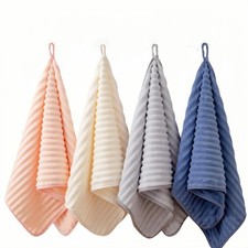 4pcs Microfiber Hand Towels For Bathroom Quick Dry Small Towel Set For Bathroom