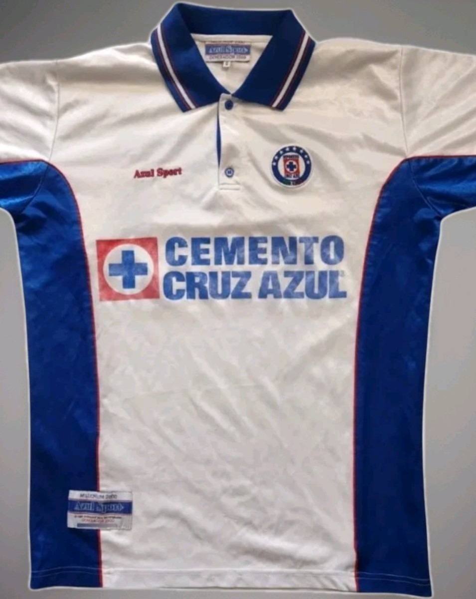 New! Liga MX Club Deportivo Cruz Azul La Maquina Home Retro :Corre grande