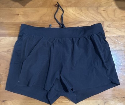 Rabbit Men s FKT 3'' Running Shorts Size Medium Black Lined Pockets