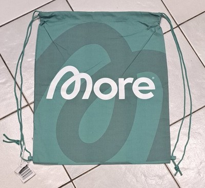 Turnbeutel / Gymbag (More Nutrition) (Grün / Green) (ESN, Fitness, GYM, Ahead)