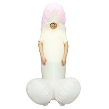7' Giant Penis Inflatable Costume Adult for Halloween Cosplay Party Fancy Dress