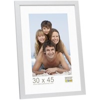 Deknudt Bilderrahmen Fotorahmen 30X45 Holz Silber | S44CD1
