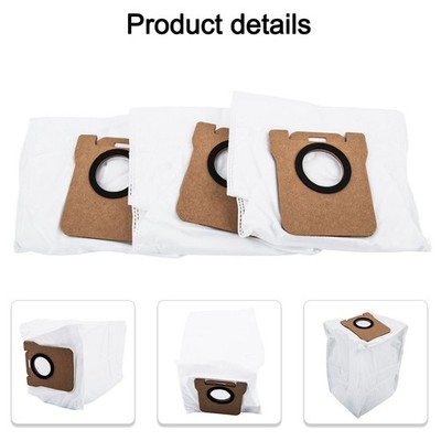 Pack of 3 Dust Bags For For Mova S10 Plus Vacuum Cleaner Replacement Parts