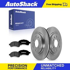 Front Brake Rotors Premium Ceramic Pads for Chevy Traverse GMC Acadia 3.6L