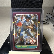 Donruss Opening Day Wade Boggs Boston Red Sox Baseball #181 1987 Base