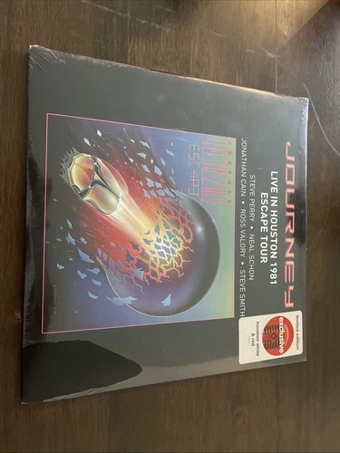 Journey Live in Houston 1981 Escape Tour 2022 Limited Ed Red & White Vinyl 2LP
