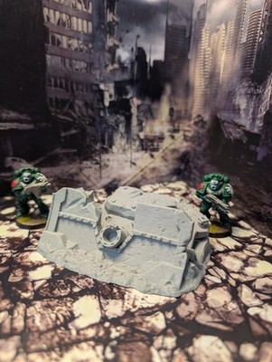 Wargaming Tabletop Terrain Gelände Ruine Tank Proxy Kompatibel Warhammer 40k