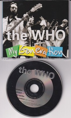 The Who   My Generation / Pinball Wizard (Live) - 4 Track Maxi CD 1996 Polydor