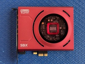 Sound Blaster SB1500 PCIe Sound Card "grade a"